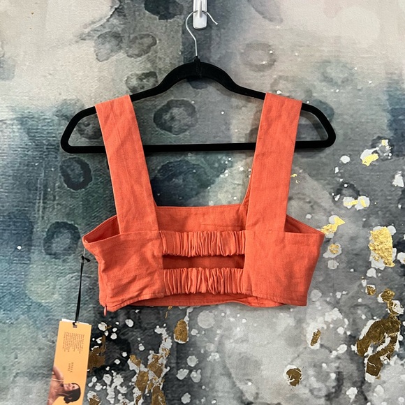 Future Collective | Orange Crop Top - Picture 5 of 5